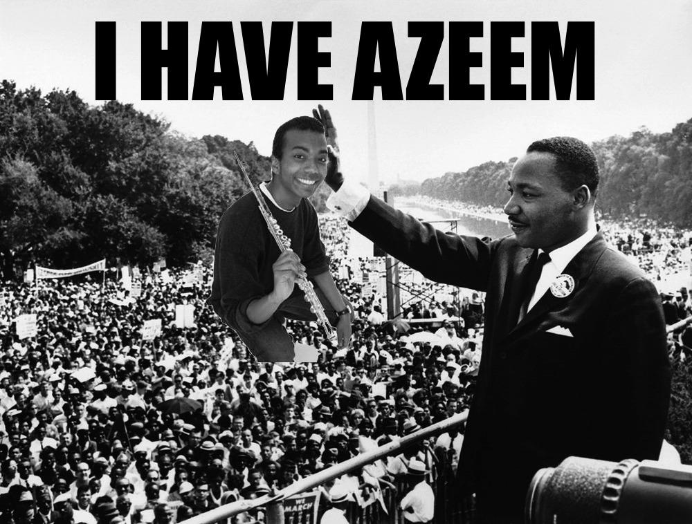 FaymeYeates's tweet photo. "this generation's moon landing" @IRspotlightblog  #AzeemsFluteRecital #streamazeem http://t.co/hIHuQ2WZFE