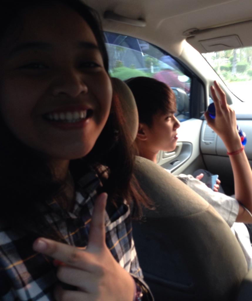 Perjalanan yg menyenangkan <a href="/vinaan_/">Vina Ananda</a> bersama aa <a href="/iqbaale/">iqbaal ramadhan</a> yg baik di #GSGSEJATIM