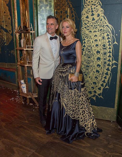 GillianA's tweet photo. Last night, my BF's opening @freersackler Buy PeacockRoom inspired watercolors at http://t.co/dRaSezxrqq #FilthyLucre http://t.co/eADhefpx88