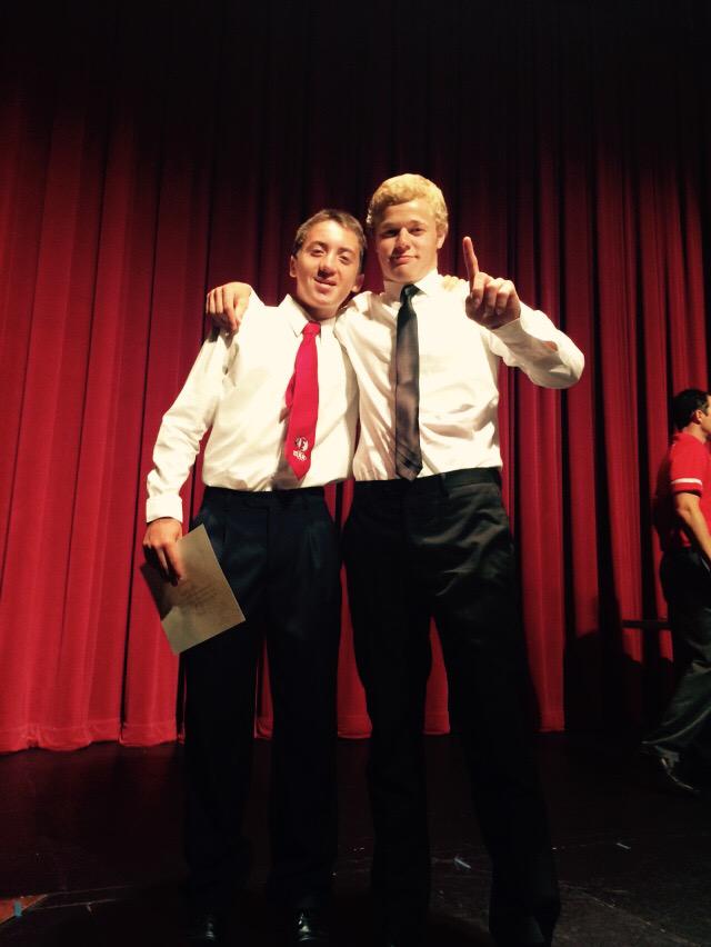 ComerfordSam's tweet photo. True Love. ☺️💕😍 #kike #bestcoach #chris #cute @FallbrookTF http://t.co/BP6EhbCP1L