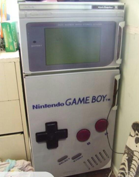 DPool_HP's tweet photo. Game Boy Fridge http://t.co/TvfkvM4DVS