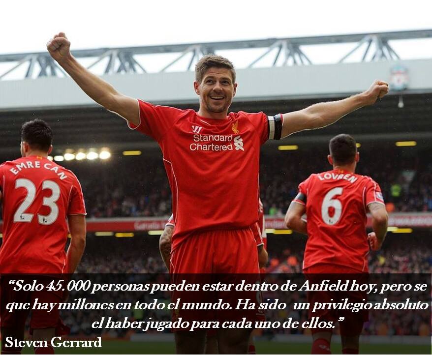 COMPARINI's tweet photo. Liverpool ha respinto con onore al "capitano" Steven Gerrard
#GerrardsLastGame
http://t.co/w9cyQUq13d http://t.co/Nen2DzGDoC