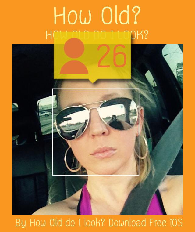 CritesRhonda's tweet photo. The key is to use a pic wearing sunglasses I suppose bcz I'm nowhere near 26 but thx #howoldilook ☺️ http://t.co/jUmmtyGz82