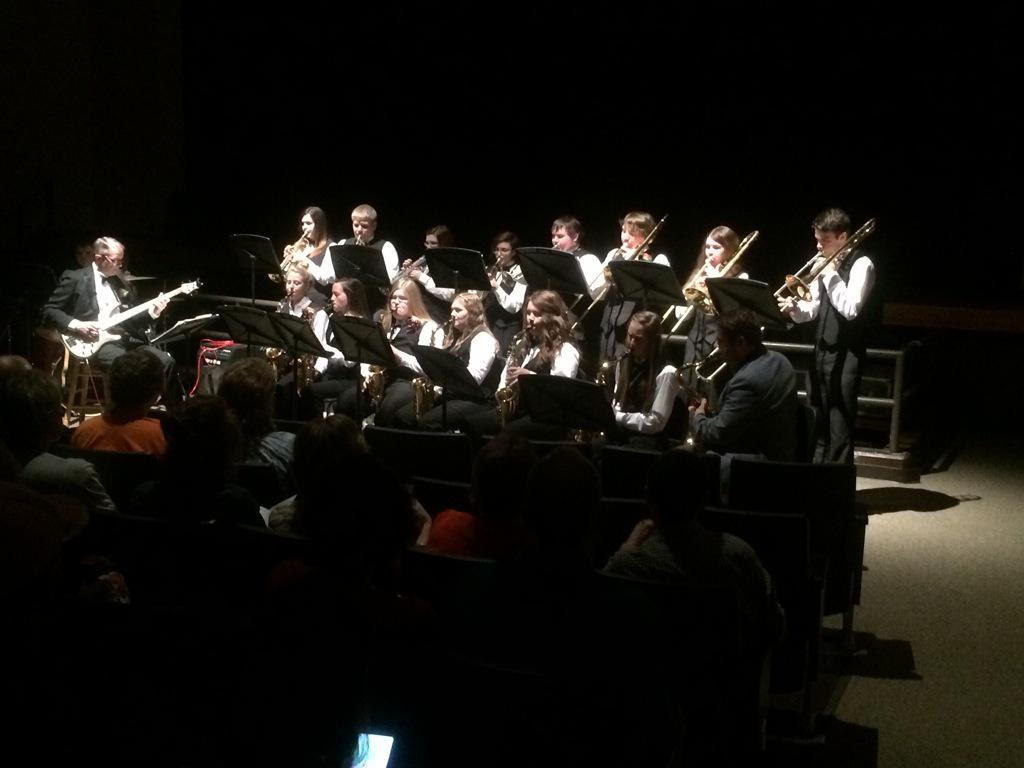 MHSColts's tweet photo. MHS Jazz Band setting an early tone to the evening with some grooving tunes! #SpringConcert2015 #GoColts http://t.co/7HDTHjblKy