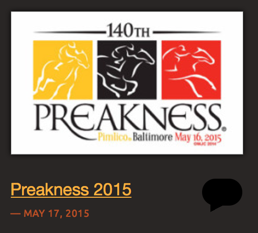 PollyRodgers's tweet photo. Watch the replay of the #Preakness2015 here: https://t.co/PLWiojBevu 
#AllThingsRacing http://t.co/TC2su2DFtg