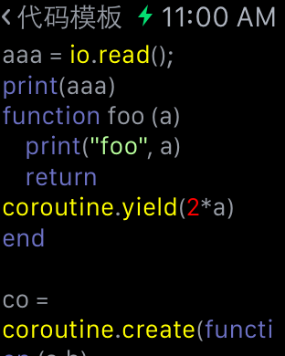tayutec's tweet photo. Now, you can use the Apple watch to run lua script.
https://t.co/x9ZwifDudG http://t.co/Ak6PZ7CoRn