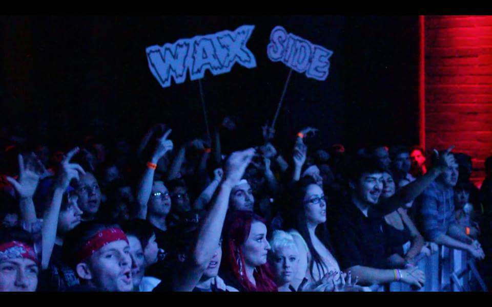 WaxSociety's tweet photo. Again S/O @OnlyFuturistic & Club Red and all you fans for showing out! The #WaxSide was definitely in the building! http://t.co/kKHiQzREgf
