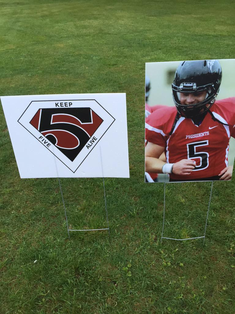 Coach_Sirianni's tweet photo. Great day remembering the best President! Won't ever forget-love you #5. #presfb http://t.co/RkScl6vAFj