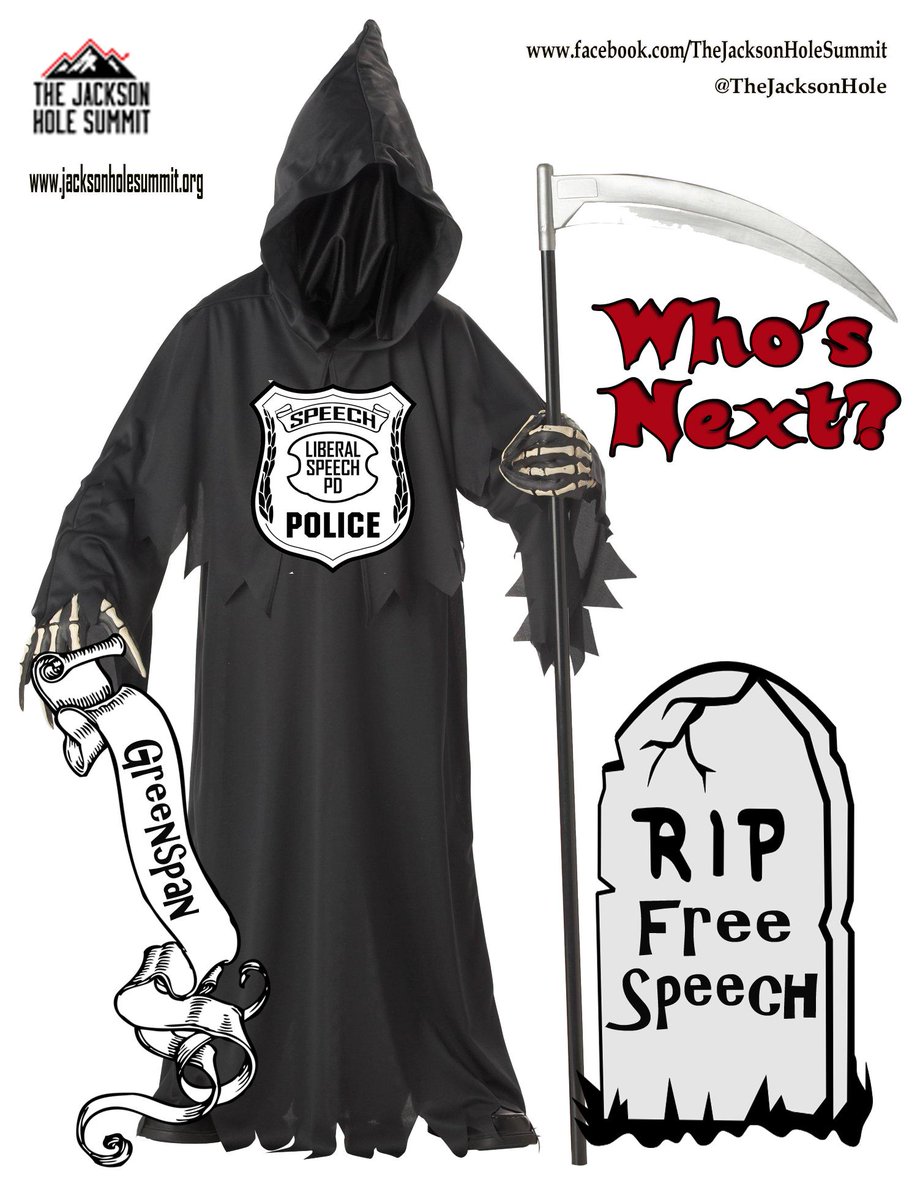 TheJacksonHole's tweet photo. Who’s Next? #Speech Police @TheJacksonHole  @Lonegan @FixTheDollar  #MoneyRevolt  http://t.co/CzZbJBLG5A http://t.co/FmIygcF2EW