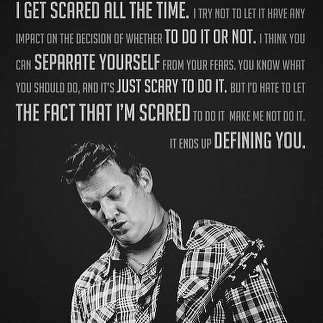   Josh Homme on fear. Happy Birthday to the coolest man in rock. May you drink wine and sc 