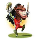 d_nerd_'s tweet photo. @Uber_BLR #RCBUBER I love abt @RCBTweets is the #Dance with #Smile & Waving cloth on HEAD by #Gayle. Aoo Dance Kare. http://t.co/YoC1rxriXw