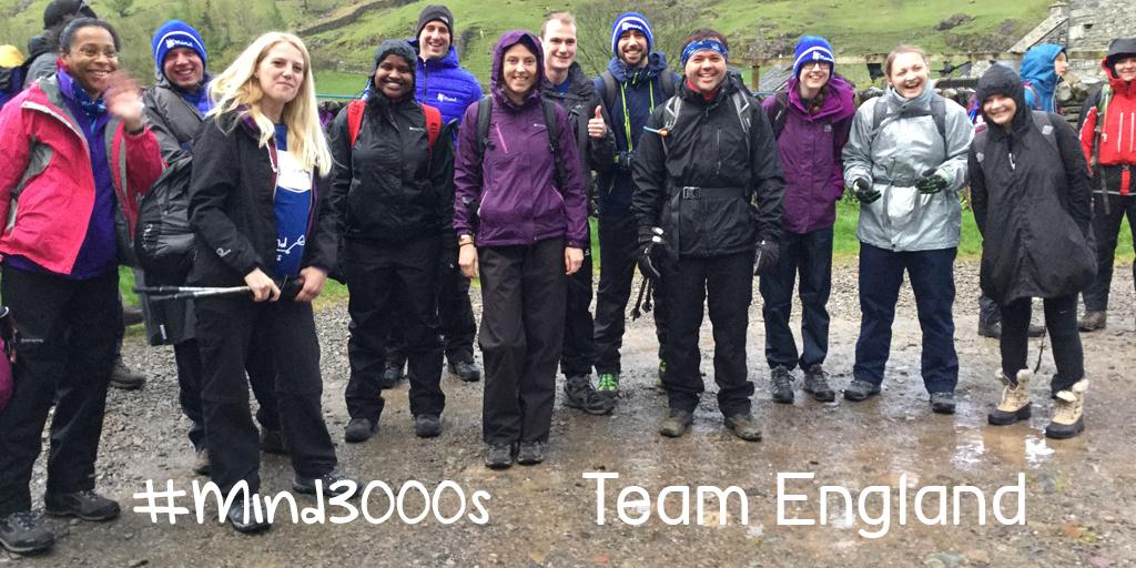 #Mind3000s team England have reached the top! Can only imagine how tough it must have been. Both teams inspirational.