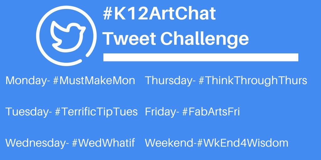 GrundlerArt's tweet photo. http://t.co/fa75SI2TWF has a new blog about the end of year tweet challenge ck it out @smARTisteacher #k12artchart http://t.co/iNxGU3F230