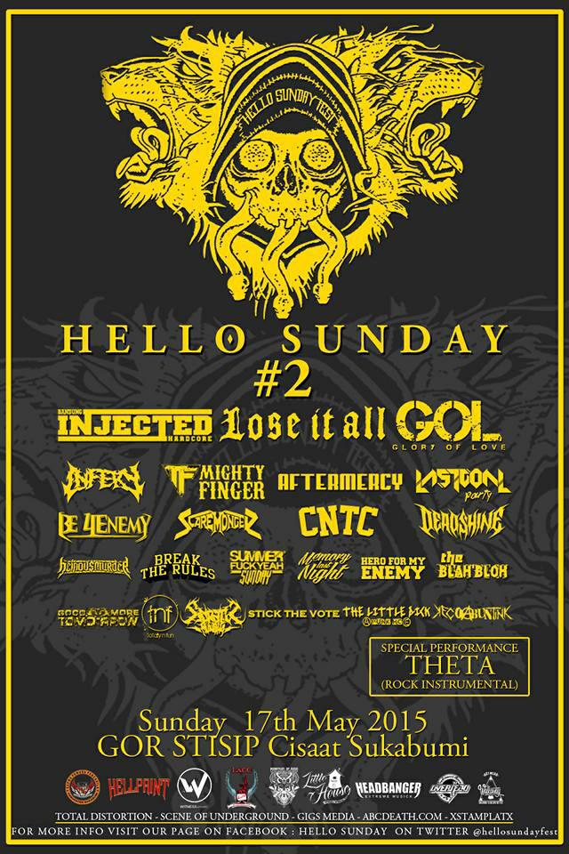 Sukabumi, Siang Ini.. !!!
at Gor STISIP Cisaat Sukabumi

HTM 25K + Bonus Wristband