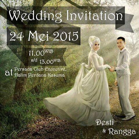 itp08uns's tweet photo. Wedding Invitation dari kakak-kakak ITP 08 UNS @Ramadhan_Rangga &amp; @desti_dwk . Semoga menjadi keluarga SaMaWa. Amin. http://t.co/3VkDvjLoIC