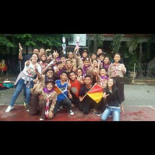 RositaNur_'s tweet photo. Pramuka222Jaya! Kami bangga jadi pramuka. Terima kasih atas lomba yang diadakan. #lombaeksternal64 di @pramukasman64 http://t.co/8LxOsHZd0l