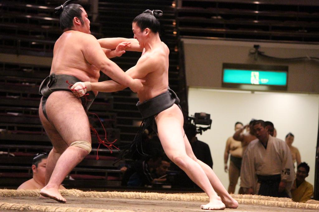 日本相撲協会 大相撲五月場所 十一日目 十両の一番 豪ノ山-落合 #sumo DAY11