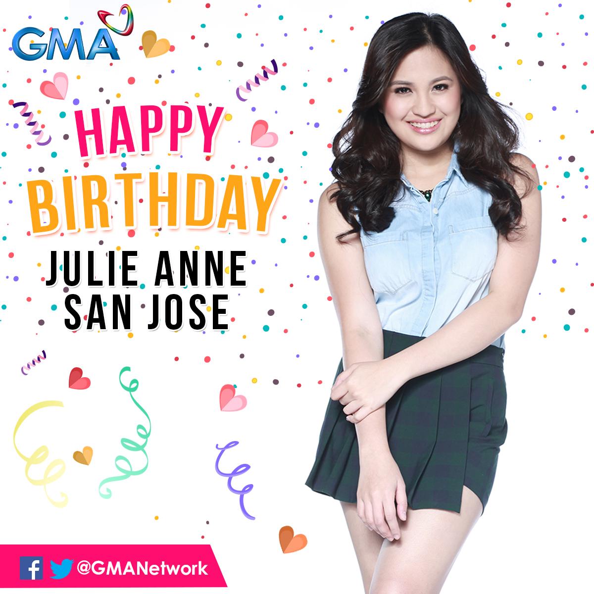 Birthday ng Asia\s Pop Sweetheart!
Happy Birthday Julie Anne San Jose 