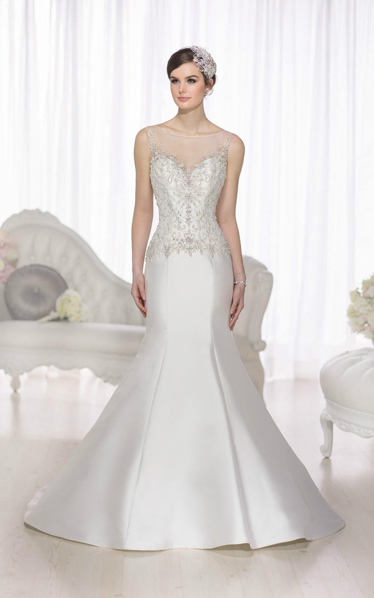 yooha111's tweet image. aliexpress.com/store/product/…
Pearl Mikado wedding dress its European appeal