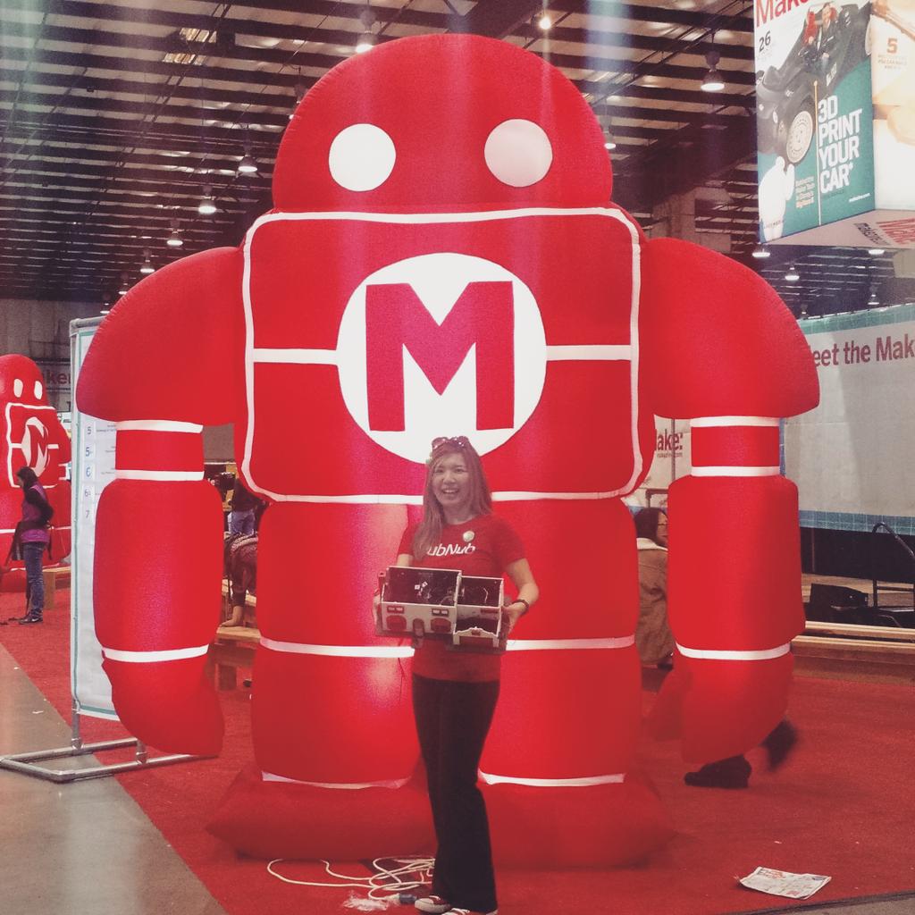 girlie_mac's tweet image. Maker Faire Day 1 finished without internet connection. Internet of Things sans internet was just things! #arduinoYun