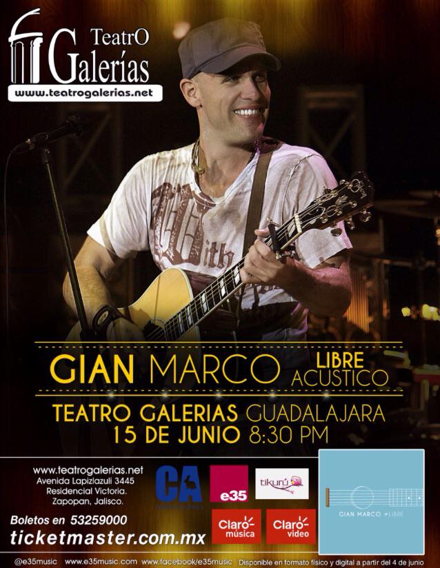 claubrick's tweet photo. Vamos!! #GianMarco #Libre http://t.co/VWeugrcVWm