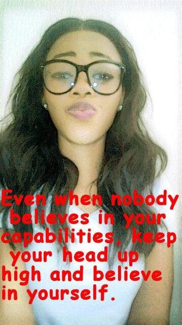 Hephyoma's tweet photo. Keep ur head up! http://t.co/0n64Y5F4Ga