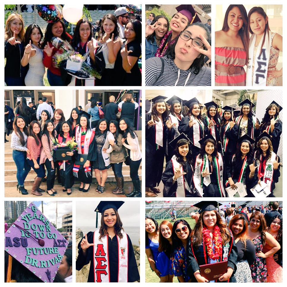 LSGSororityInc's tweet photo. We love our #LSGgrads! #ClassOf2015 #lambdasigmagamma #LSG #LSGipse #ipse 🎓💚🌹🐻❤️ http://t.co/6XjopqG7sE