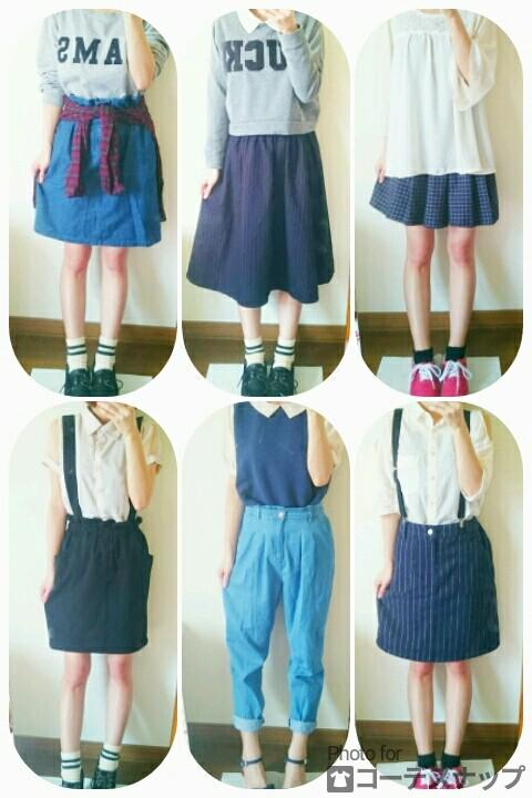 女子高生のファッションコーデ プチプラコーデ集 迷っちゃうけど迷ってる時って 楽しいよね T Co Cra3pbctqu