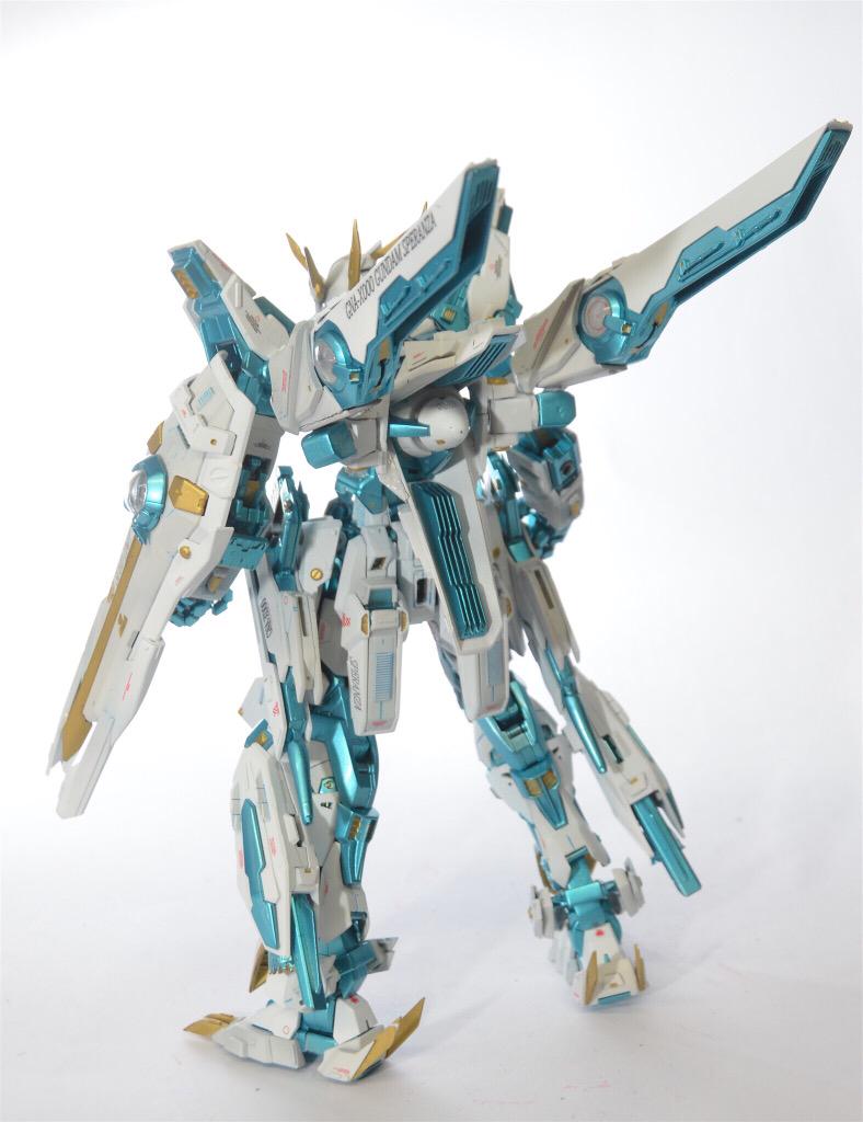 Re Ta Alc Gna X000ガンダムスペランツァ Mgストライクをベースに今自分のできることを全て注ぎ込み制作しました スペランツァとはイタリア語で奇跡とい意味です エクシリオとのぶんどどとても楽しかったです Http T Co P3f87kbqbn