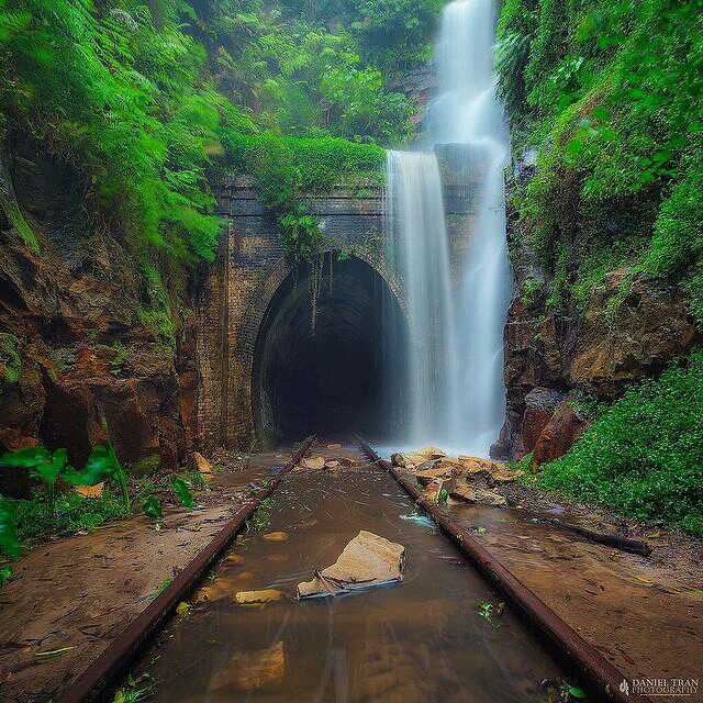 Global_Pix's tweet photo. Old Helensburgh Tunnel in Helensburgh, NSW, Australia | Photography by Daniel Tran http://t.co/iiQxyCmAHG