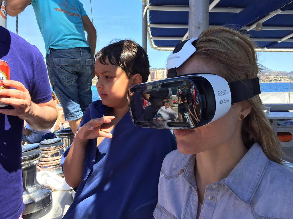 Kripstian's tweet photo. #TheInbounder, a 360 experience! #Calpe #innovacion #GearVR http://t.co/31w6KzrlDe