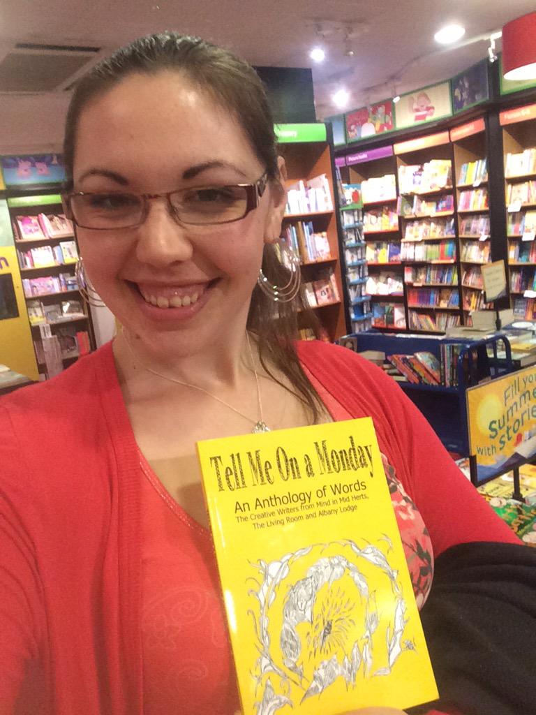 ZoeA22's tweet photo. My picture was published in the book 'Tell me on a Monday' thank you @MindCharity for the great support #MHAW15 http://t.co/0Uo6WiKgOz