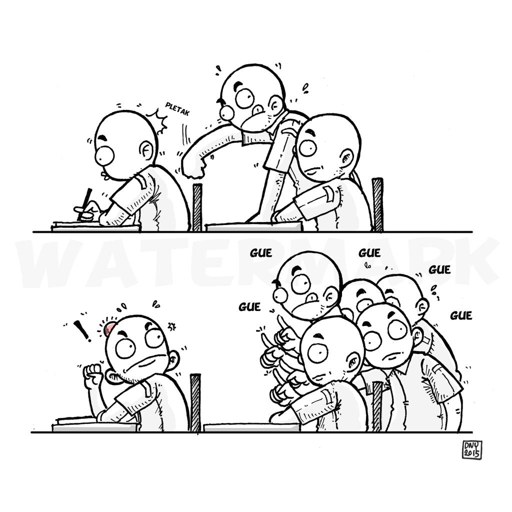 Siapa yg suka begini disekolahan...