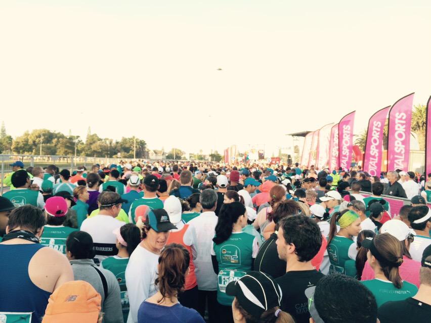 RafeeqahG's tweet photo. Ready and waiting @FNBSA #OneRun @KFMza @CityofCT @LOAIthekoAC http://t.co/sgZBR94CWv