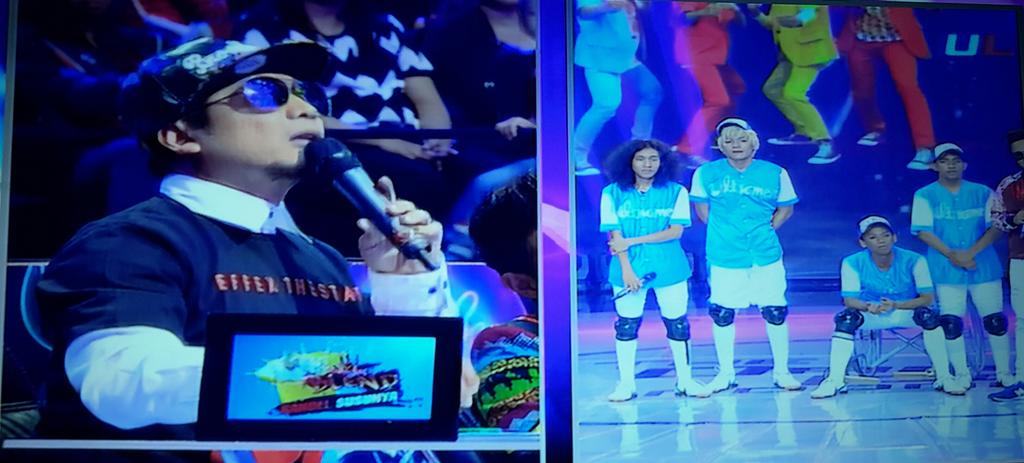 SCTV's tweet photo. Super banget penampilan @TheUltramenCrew siang ini komentar @arint_alphaplus #TheDanceIcon http://t.co/GO08rDfCvw