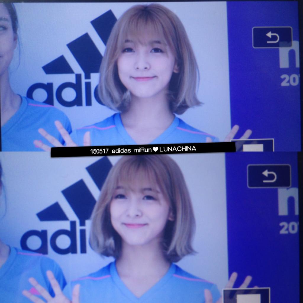 LunaChina93's tweet photo. [LunaCN] 150517 addidas miRun #Luna #루나  preview http://t.co/byMsdQgSIN