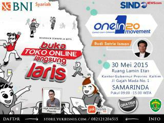 YubiBPN's tweet photo. GRATIS! "Buka Toko Online Langsung Laris" | daftar » http://t.co/gKy18JoHeW #roadshowBTOLL | cc @KotaBalikpapan http://t.co/VXC3qbGjtv