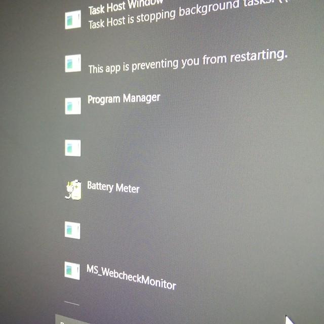 KurtGrosser's tweet photo. Why does Battery Meter need to be a thing when I'm using A DESKTOP? #windows10technicalpreview http://t.co/Ncsz9UcCSj