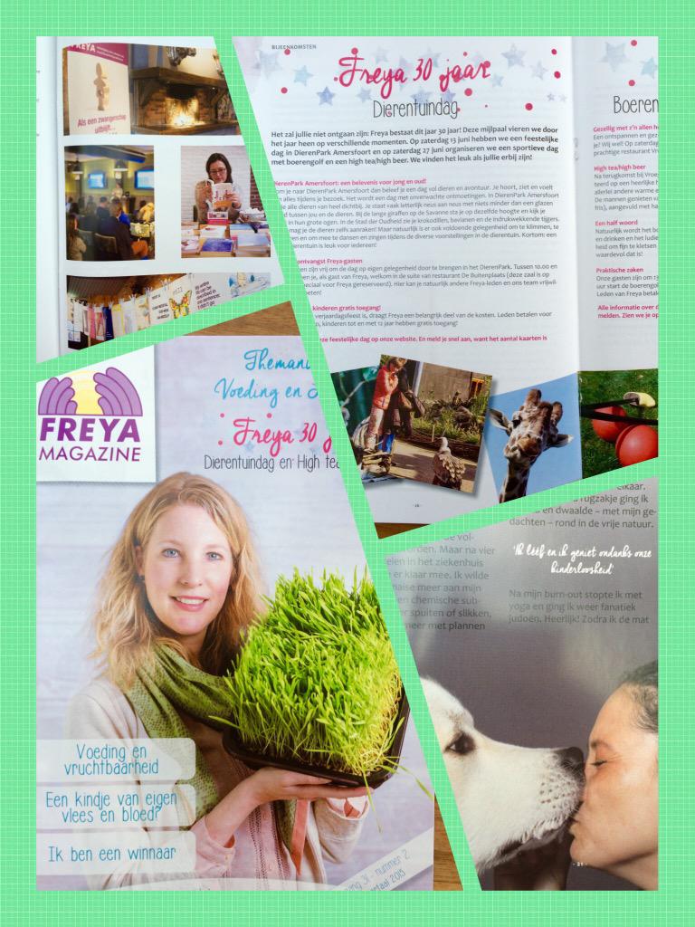 Freya_NL's tweet photo. Het #FreyaMagazine: bij mij lag hij gisteren op de mat. Bij jullie ook? http://t.co/sCfUudpLFF