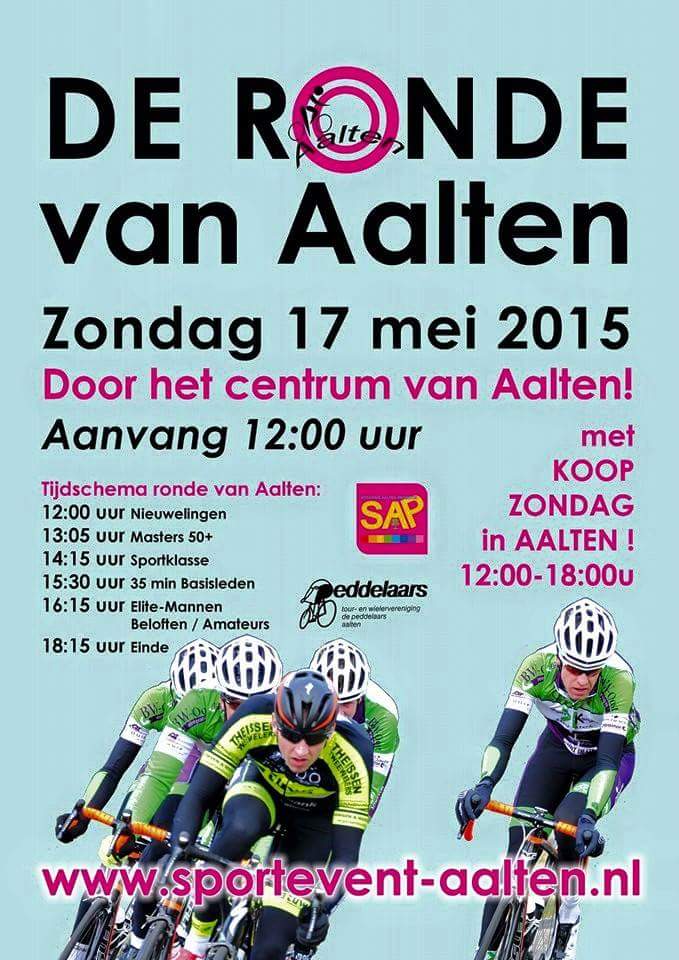 #Hetiskoers in #Aalten #RondeVanAalten met daarbij de <a href="/vanraam/">Van Raam</a> #RecreantenCompetitie Komt dat zien 😀