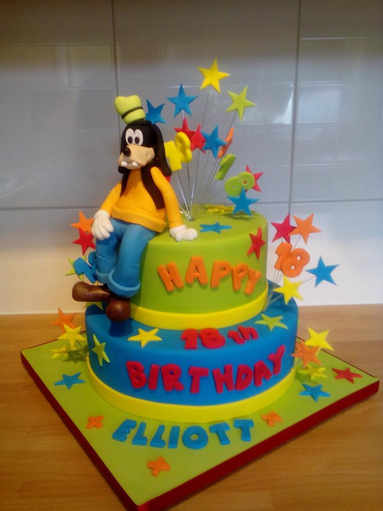 kcbish75's tweet photo. Gorgeous goofy cake! #goofy #cakeart http://t.co/F7Z9JkidKZ http://t.co/i6RcouWFCA