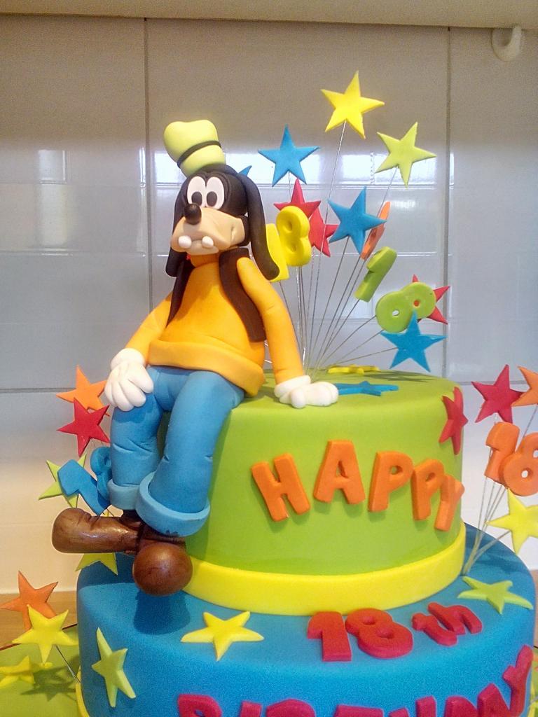 kcbish75's tweet photo. Gorgeous goofy cake! #goofy #cakeart http://t.co/F7Z9JkidKZ http://t.co/i6RcouWFCA