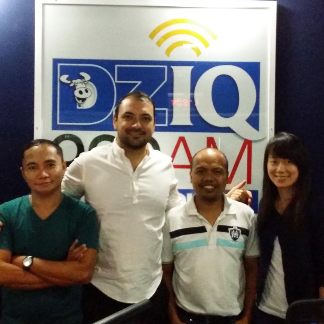EasyTaxiPinoy's tweet photo. Thanks to our friends at #Inquirer Radio for having us on their Sunday show! #easytaxi #dziq http://t.co/ApNkpGr2ok