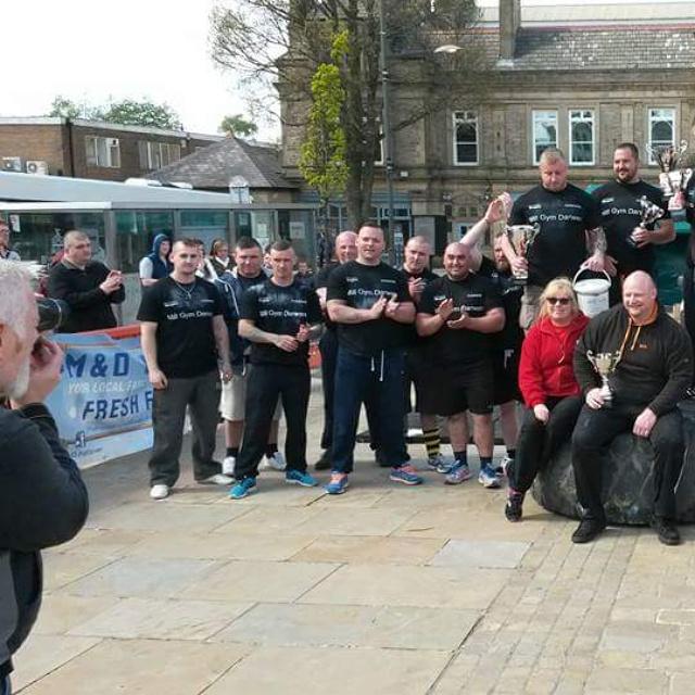 DarwenFish's tweet photo. Great #strongman2015 in @DarwenMarkets yesterday.Proud to be one of the sponsors @DeniseGeeELH #freshfish #markethall http://t.co/6Oazg9qcdO