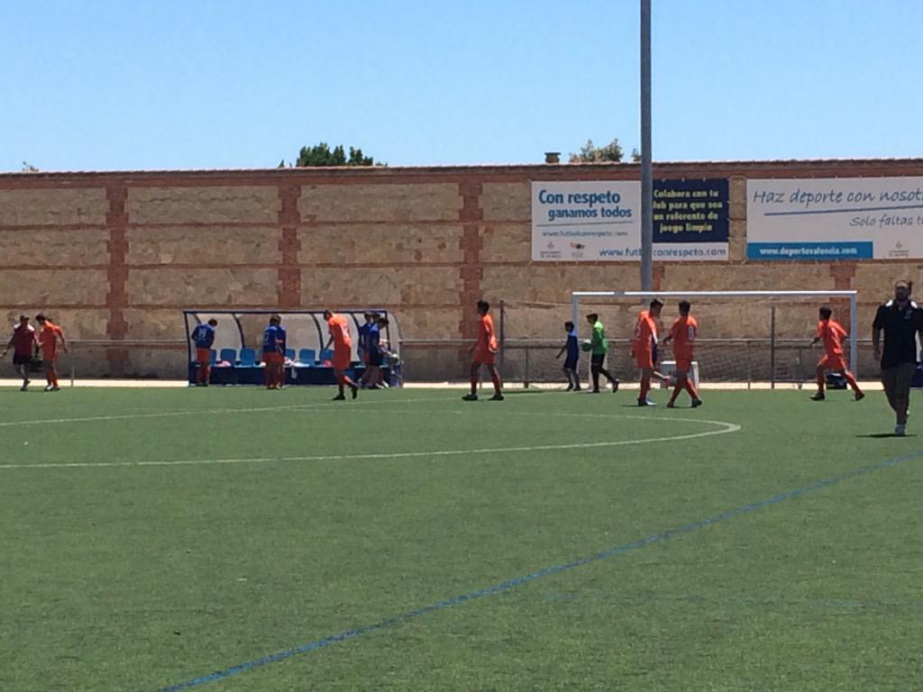 Mitad parte en tres creus, la Rambleta 0 - Cadete B 3. Cada vez mas cerca... Vamos Torrent