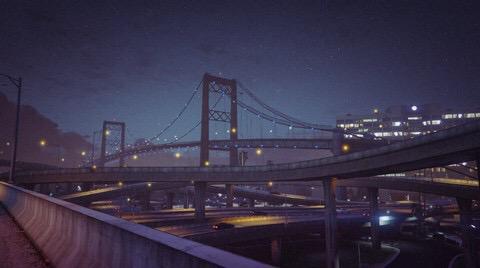 Games_Architect's tweet image. Rockstar dial up the neon on an evening in #GTA for maximum impression &amp;amp; gamer engagement #cityscape #GameDesign