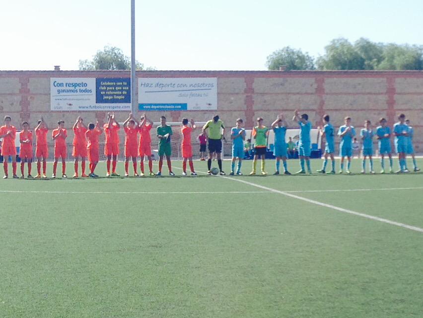 Hoy comenzamos ultimo partido de temporada CD Rambleta - <a href="/CiutatTorrent/">Ciutat de Torrent</a> .Animo chicos #InfantilB