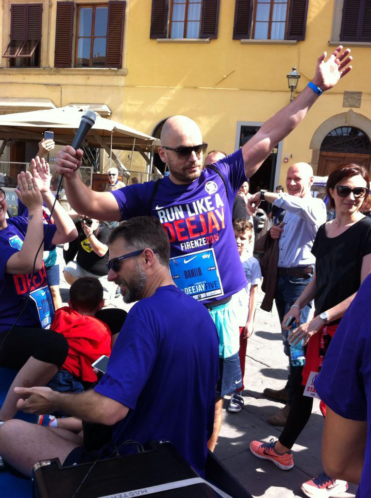 Grande Danilo from little river! <a href="/DaFiumicino/">DanilodaFiumicino</a> @triomedusa #DeejayTen #firenze