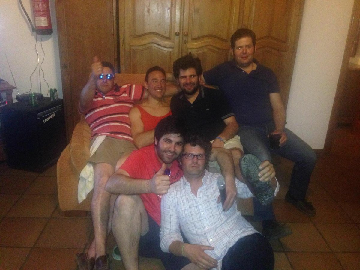 Buen momento de despedida con buena gente