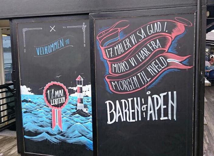 Lektern's tweet image. @Lektern og @bryggabar har begge åpent fra kl 11. Gratulerer med dagen alle sammen!